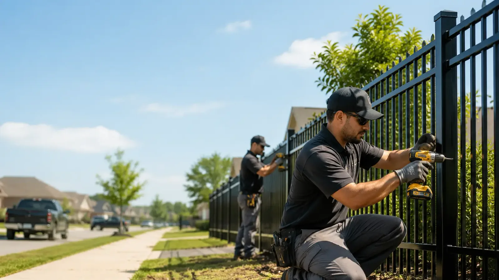 Metal Fence Installation in Big Bend, WI
